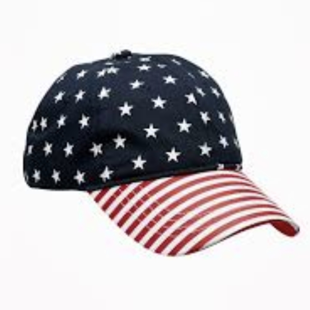 D&Y American Flag Baseball Hat OSFM